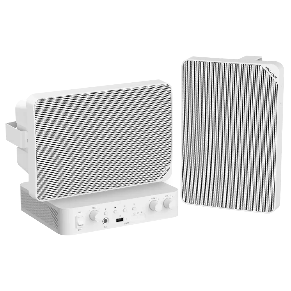 Аудіокомплект гібридний Hikvision DS-QAE1KA80120-2 (2999649687)