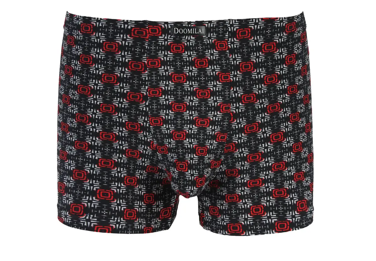 Чоловічі боксери Батал стрейчові Indena doomilai 5XL 2 шт. Червоний (01480)