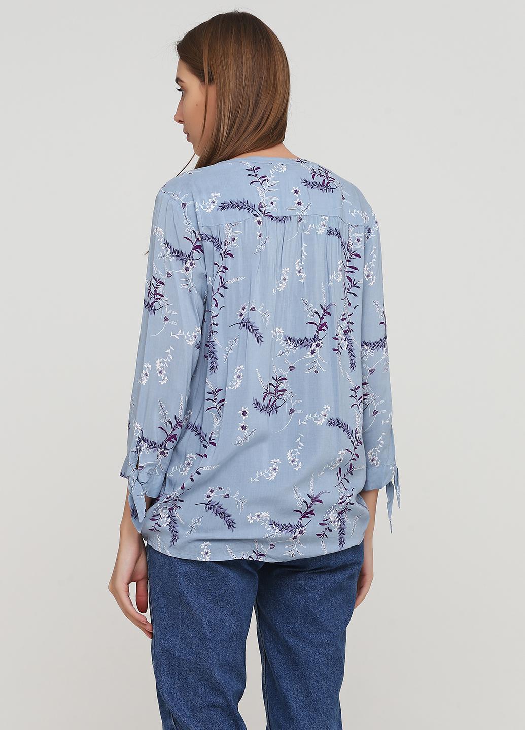 Блузка S.Oliver р. 36 Голубой (2000000902838) - фото 2 Блузка S.Oliver р. 36 Голубой (2000000902838) - фото 2