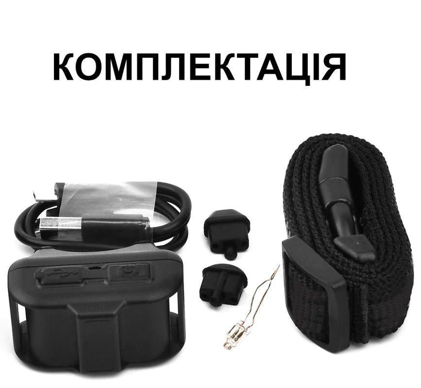 Ошейник антилай с электрошоком для маленьких и средних собак DOBE DB 60 аккумуляторный интеллектуальный (100779) - фото 6