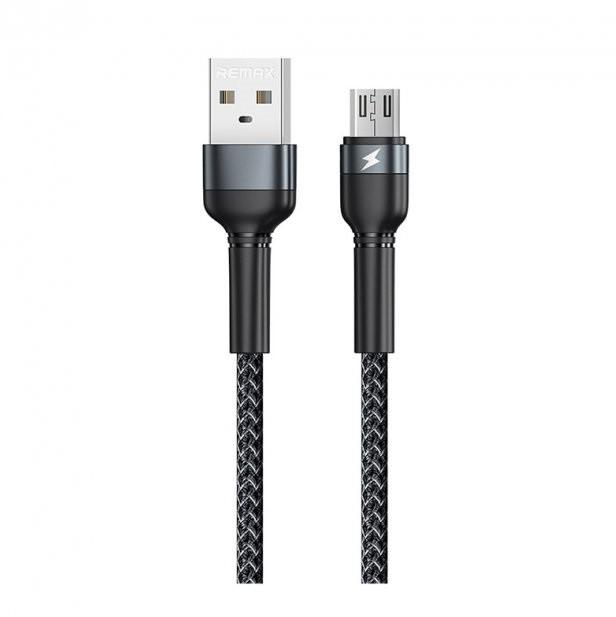 Кабель Remax RC-124m 2,4A Micro USB Cable 1 м Black (100558)