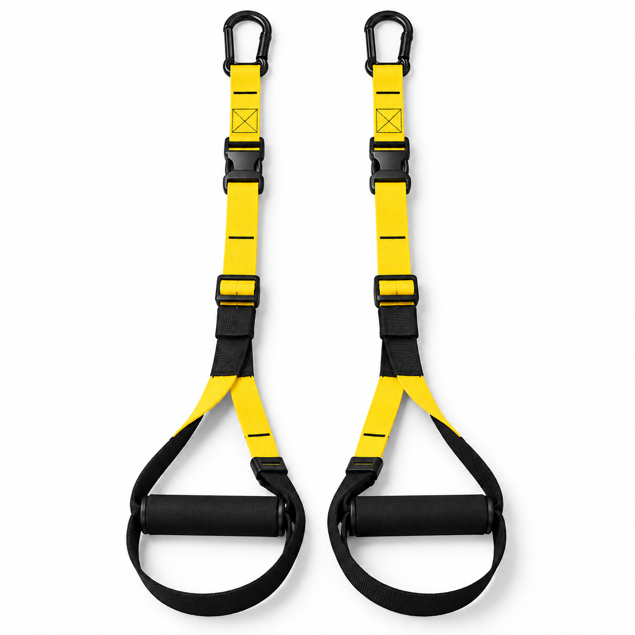 Тренировочные петли Fit Studio Suspension для фитнеса и кроссфита Желто-черный (4294) Тренировочные петли Fit Studio Suspension для фитнеса и кроссфита Желто-черный (4294)