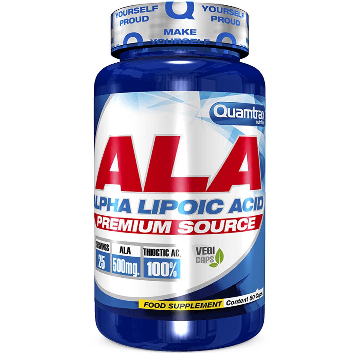 Аминокислота Quamtrax Alpha Lipoic Acid 50 caps