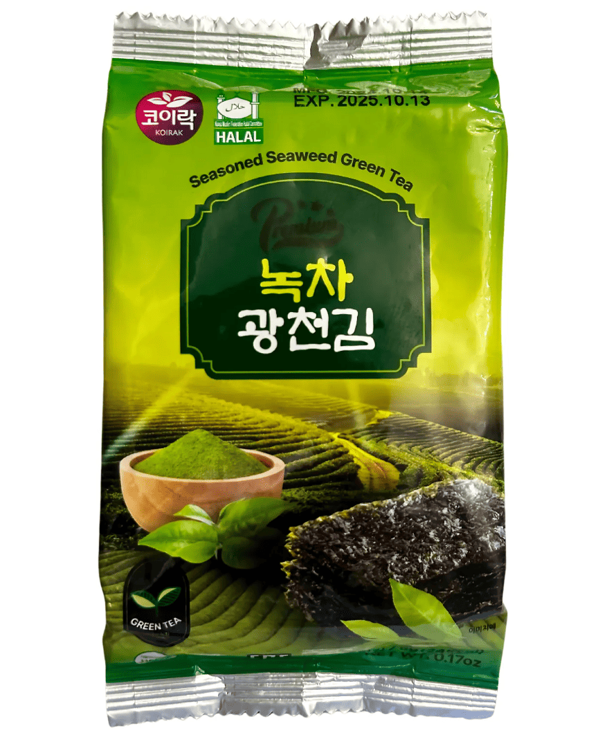Чипсы Нори Koirak Seaweed Snack Green Tea Flavor 5 г (3110641154)