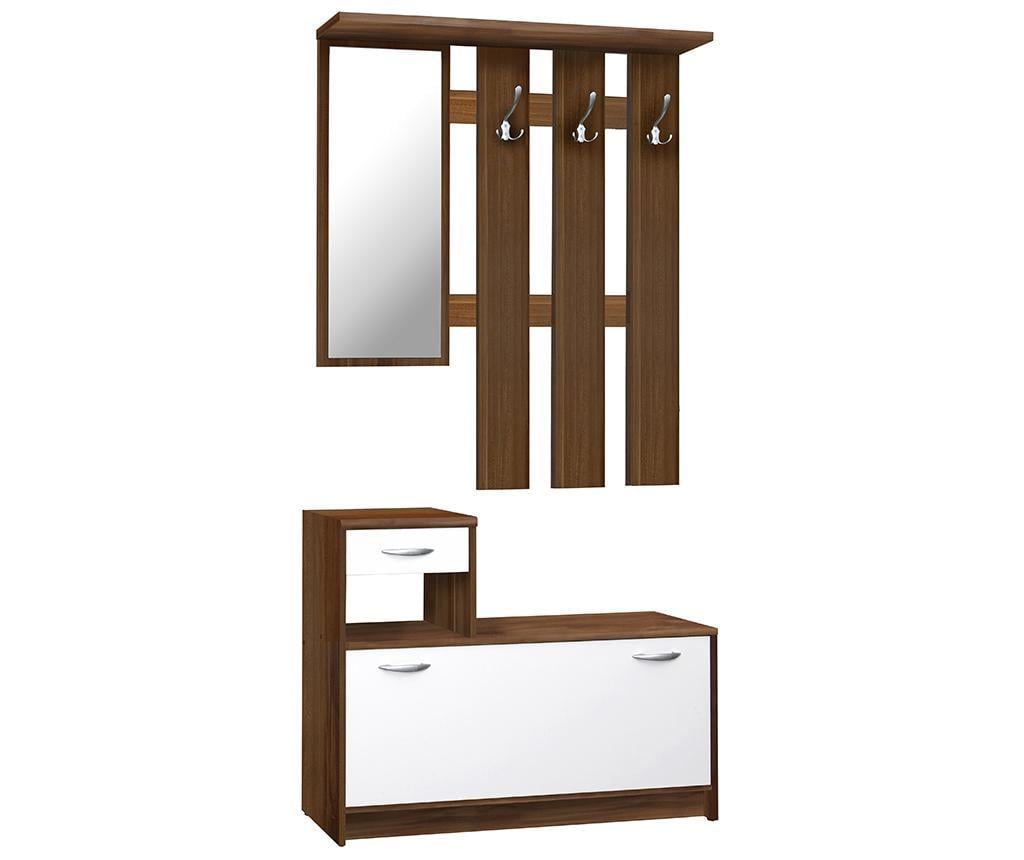 Прихожая RUDOLF с зеркалом Венге (ART2156) Прихожая RUDOLF с зеркалом Венге (ART2156)