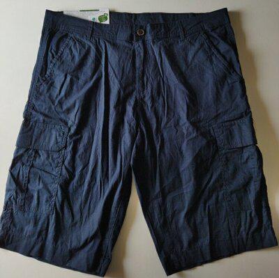 Шорти карго-бермуди чоловічі Livergy бавовняні р. 52 Синій (33307999)