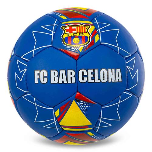 Мяч футбольный Ballonstar BARCELONA FB-0047-792 №5 PU Гриппи сшит вручную Сине-желтый (31773381)