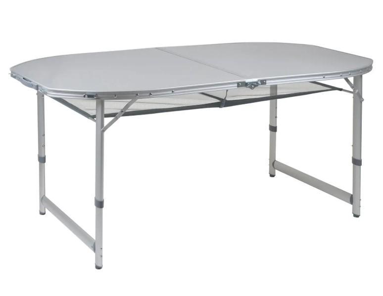Стол туристический Bo-Camp Premium Oval 150x80 см Grey (1404405)