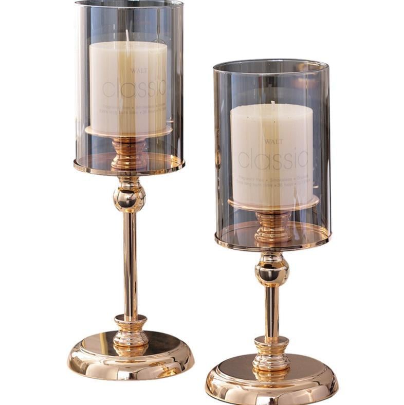 Набір підсвічників 18423 3 шт Золотий (5003858)