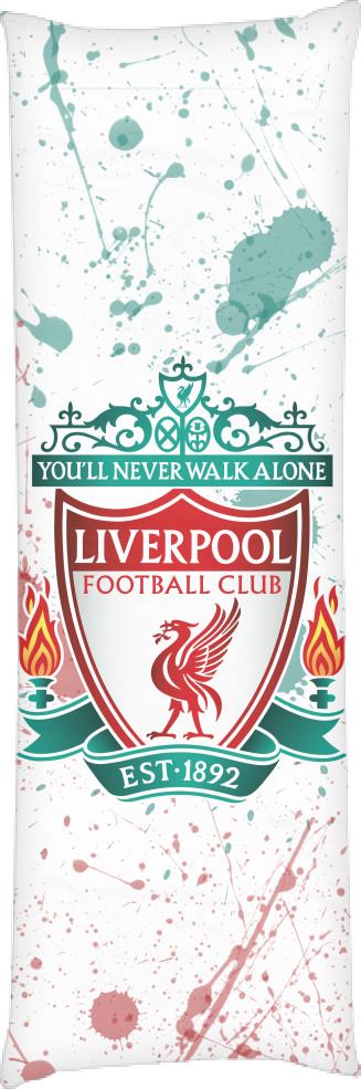 Подушка дакимакура Liverpool Ливерпуль 40x100 см (13534058)