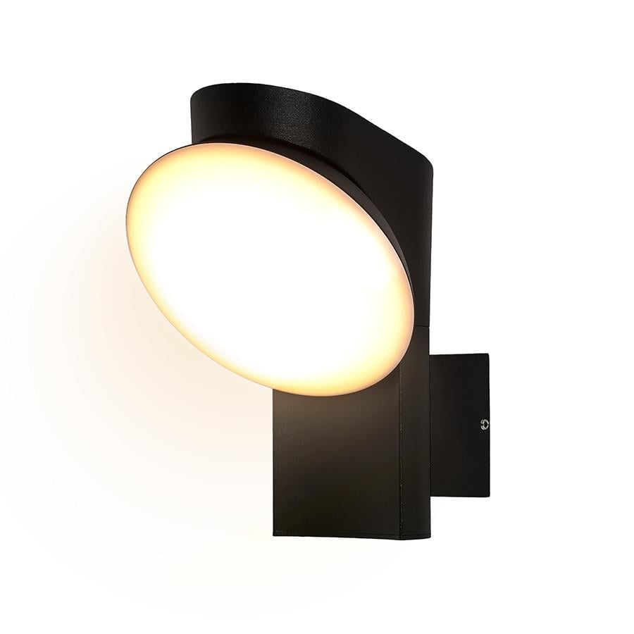 Светильник настенный светодиодный уличный 9234459 PC BK 12W Черный - фото 2 Светильник настенный светодиодный уличный 9234459 PC BK 12W Черный - фото 2