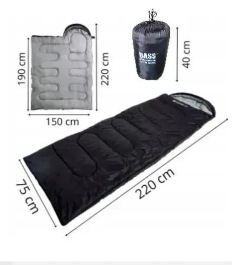 Спальний мішок Bass Polska 2в1 з можливістю з'єднання 220х75 см - фото 4 Спальний мішок Bass Polska 2в1 з можливістю з'єднання 220х75 см - фото 4