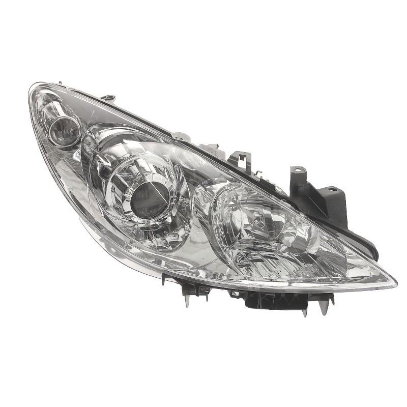 Фара передняя правая Peugeot 307 2005-2008 H7/H1 (550-1137R-LD-EM)