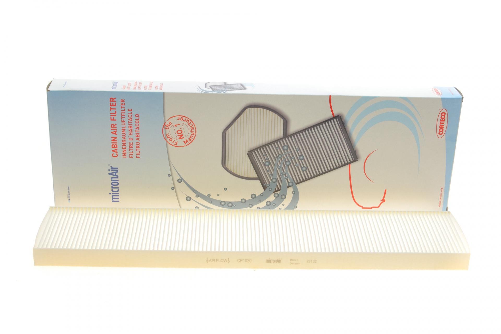 Фильтр салона CORTECO для VW Sharan/Ford Galaxy 95-10 21651895)