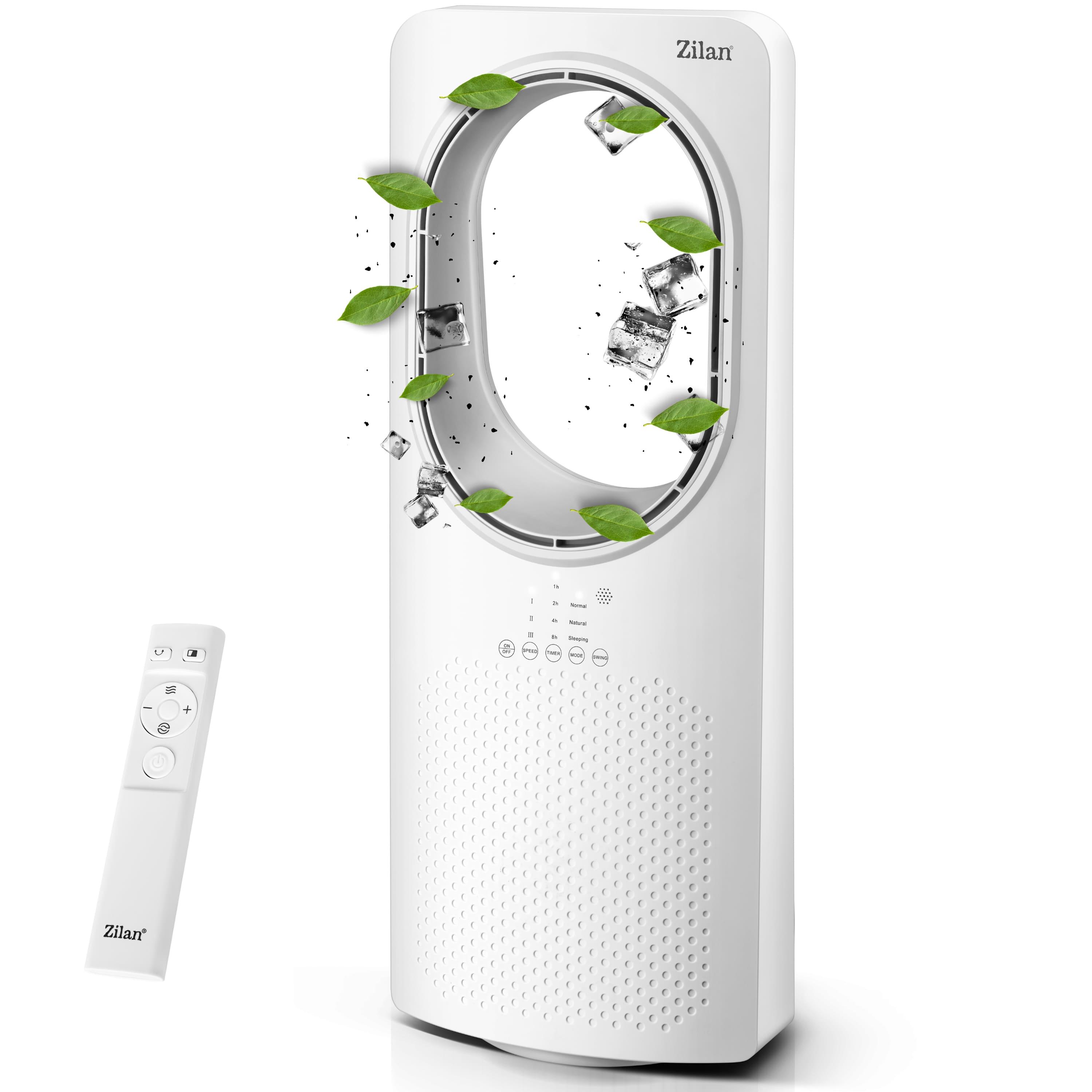 Вентилятор напольный без лопастей с пультом Zilan ZLN1078 (04077) - фото 2 Вентилятор напольный без лопастей с пультом Zilan ZLN1078 (04077) - фото 2