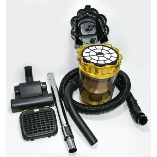 Пилосос контейнерний Domotec 4408MS-3600W Turbo Brush без мішка об'єм пилозбірника 4 л Жовтий (521de973) - фото 9 Пилосос контейнерний Domotec 4408MS-3600W Turbo Brush без мішка об'єм пилозбірника 4 л Жовтий (521de973) - фото 9