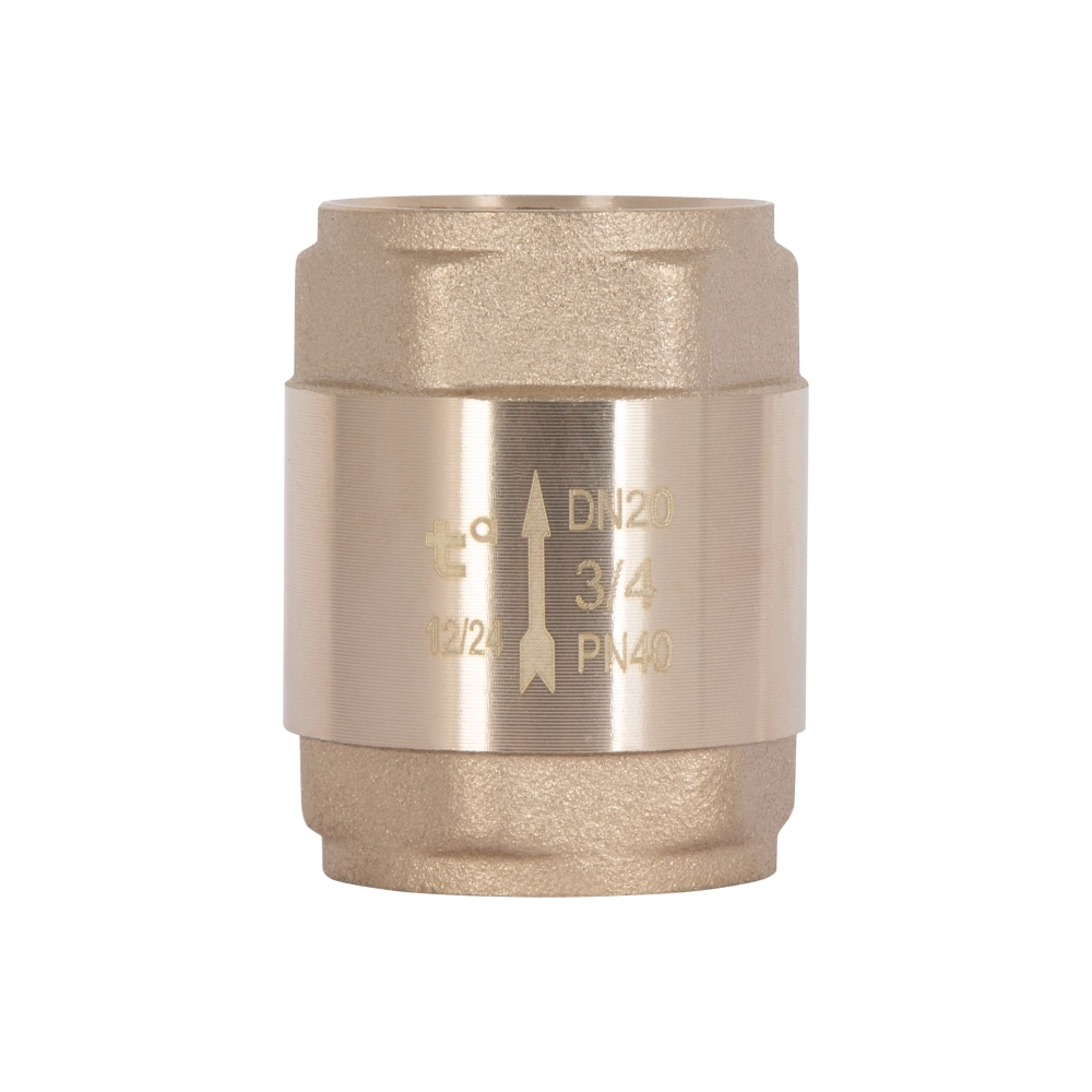 Обратный клапан Thermo Alliance 3/4" ВВ Slim с латунным штоком (SD00053411)