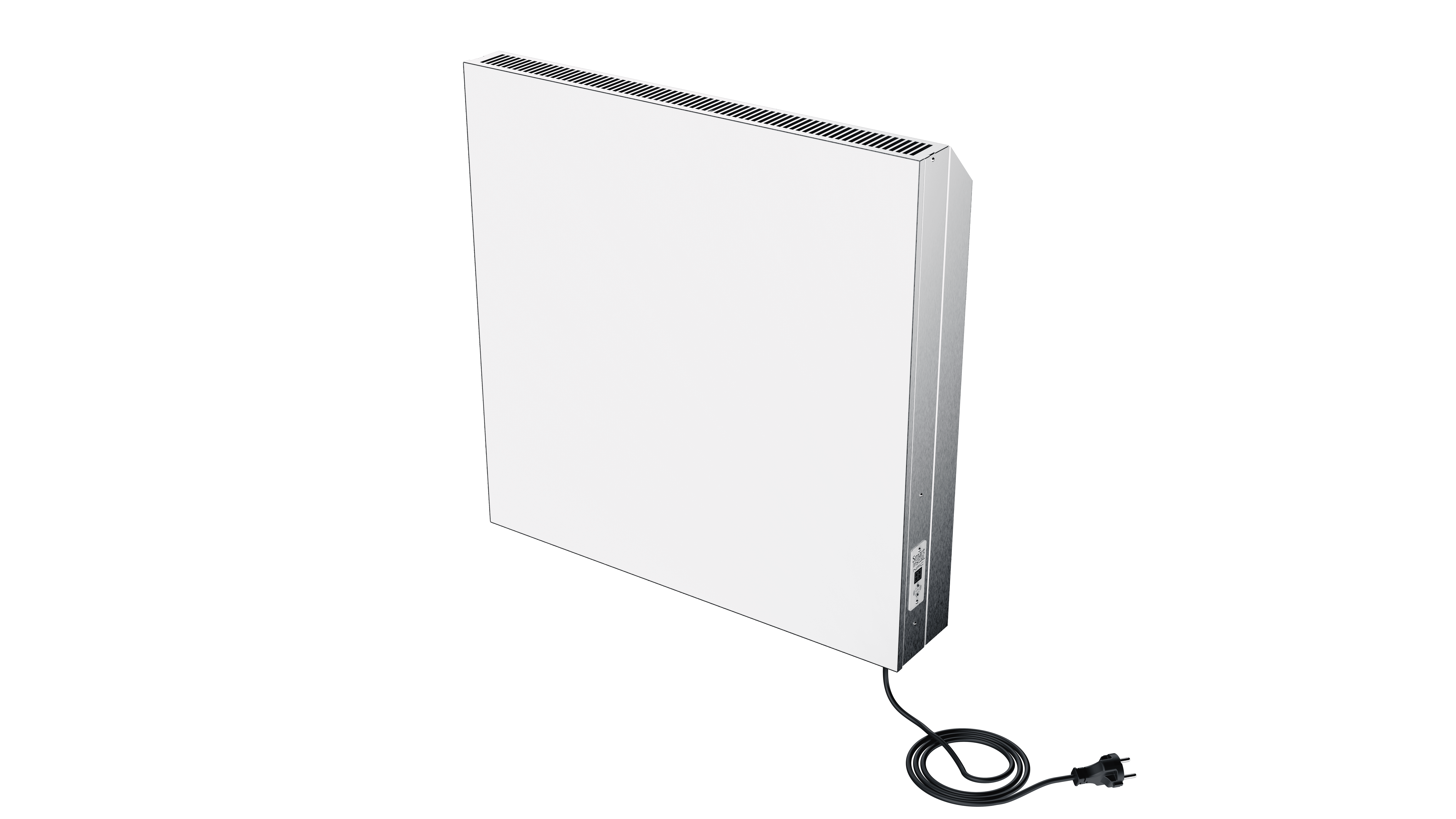 Обігрівач керамічний конвекційний Smart Install Model S 77 NFC з терморегулятором нержавіюча сталь 15 м2 Білий (MODEL S 77)