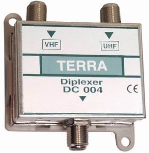 Диплексер телевізійного сигналу Terra DC004