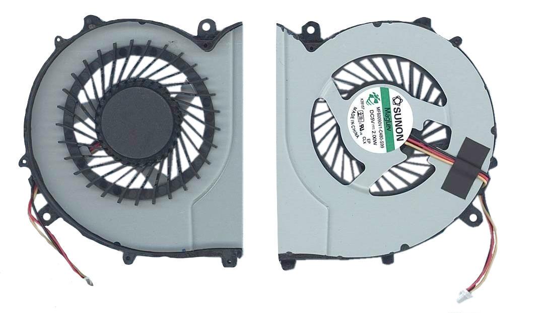 Кулер для ноутбука Samsung 370R4E/370R5E/450R4V/450R5V/470R5E/510R5E VER-2 5V 0.4A 3-pin SUNON