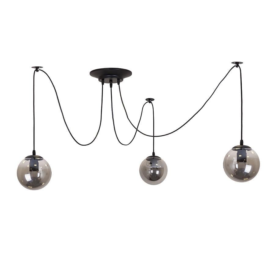 Светильник подвесной паук Lighthouse LS-19447-3 BK/BK Черный