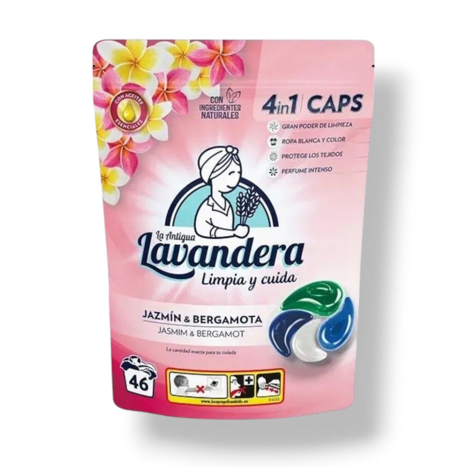 Капсулы для стирки Lavandera Jasmin&Bergamot 4в1 Caps 46 шт.