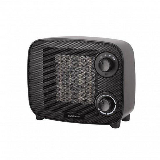 Тепловентилятор EUROLAMP FH металл 1500 Вт Graphite (2446094775)