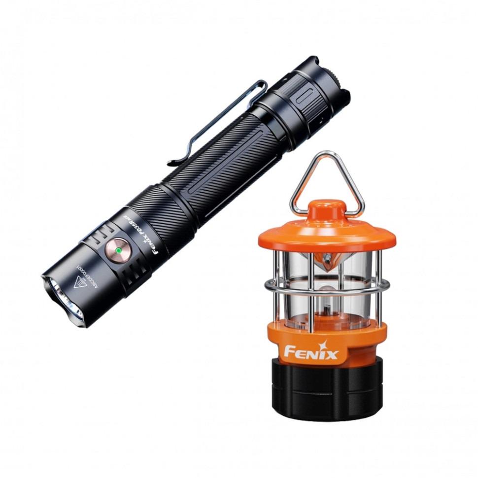 Фонарь ручной Fenix PD35R ACE LED 2000Lm и наключительный фонарь CL01 Orange (PD35RACE-CL01O) Фонарь ручной Fenix PD35R ACE LED 2000Lm и наключительный фонарь CL01 Orange (PD35RACE-CL01O)