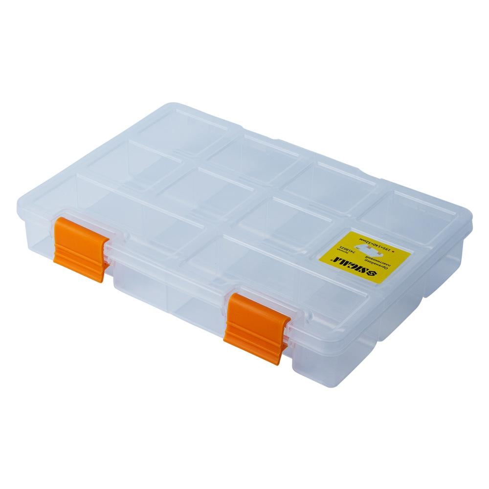 Органайзер Sigma 195x140x32 мм Прозорий (7418021)