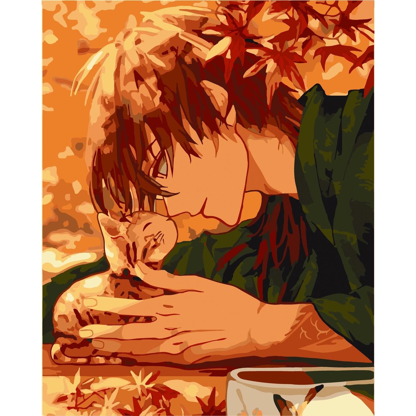 Картина по номерам ART CRAFT Мой маленький друг 40x50 см Разноцветный (PM-194-K-392)