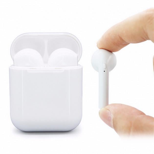 Наушники беспроводные i10 max Bluetooth 5.0 White - фото 4