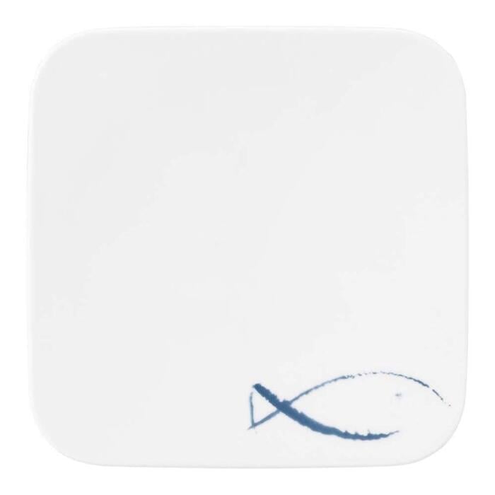 Тарілка квадратна Seltmann Weiden Sea Coup Fine Dining 22 см Blue (2614031)