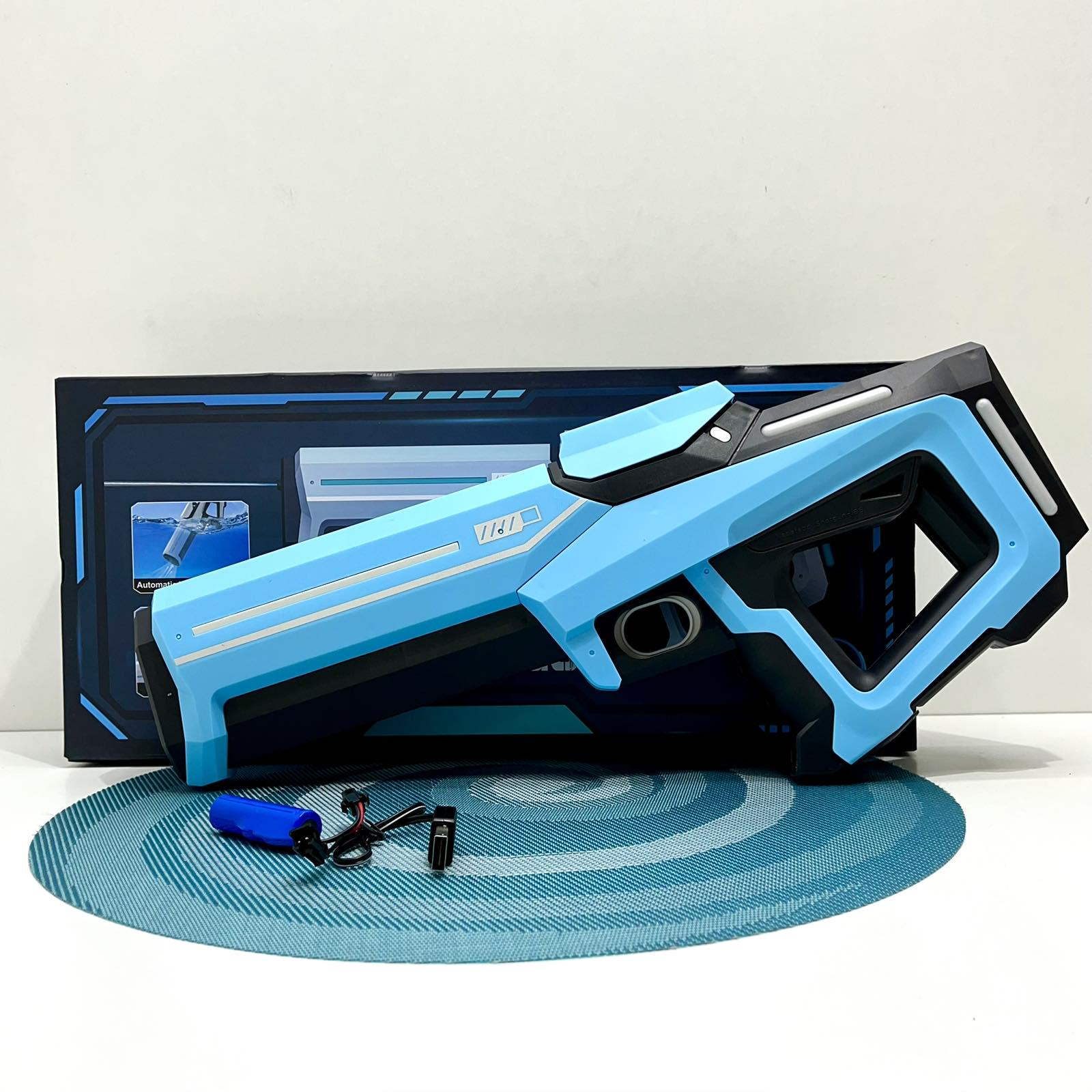 Автомат водяной на аккумуляторе емкость для воды встроенная 41 см Голубой (60B)