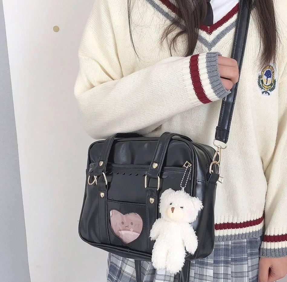 Сумка с экраном для игрушек и картинок в японском стиле Черный (2600701811) - фото 3 Сумка с экраном для игрушек и картинок в японском стиле Черный (2600701811) - фото 3