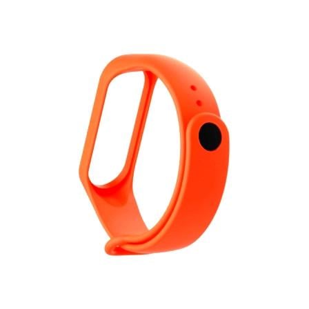 Ремешок для фитнес браслета Xiaomi Mi Smart Band 5 Orange