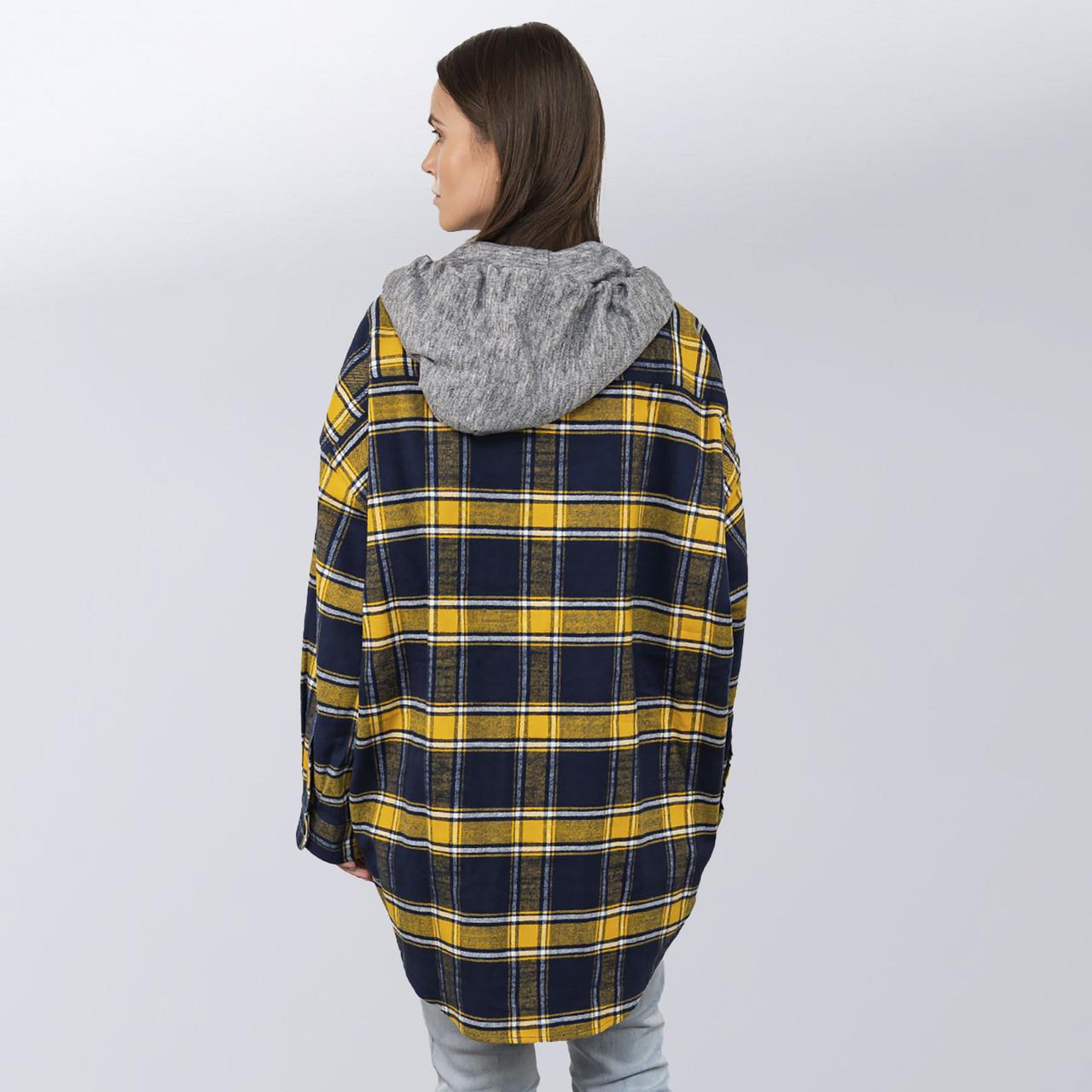 Сорочка жіноча R13 S Синій (2797308431) - фото 4