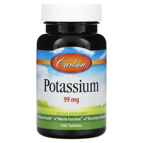 Калий Carlson Potassium 99 мг 100 табл. (CAR-05231)