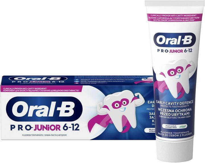 Зубна паста для дітей Oral-B Pro Junior віком від 6 до 12 років 75 мл (8700216089654)