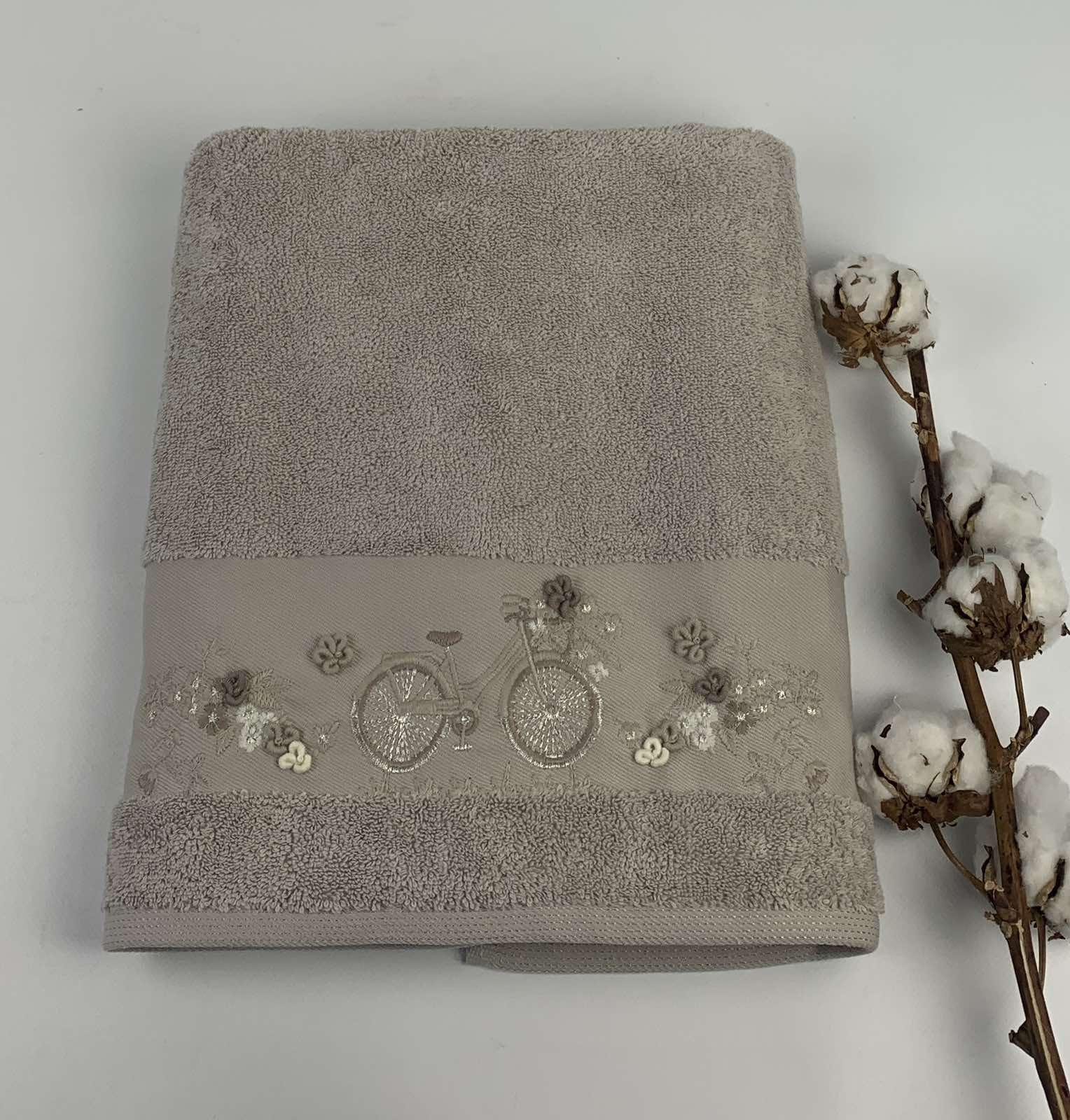 Рушник Pupilla Elanur Model-1 70x140 см Бежевий (CN31483)