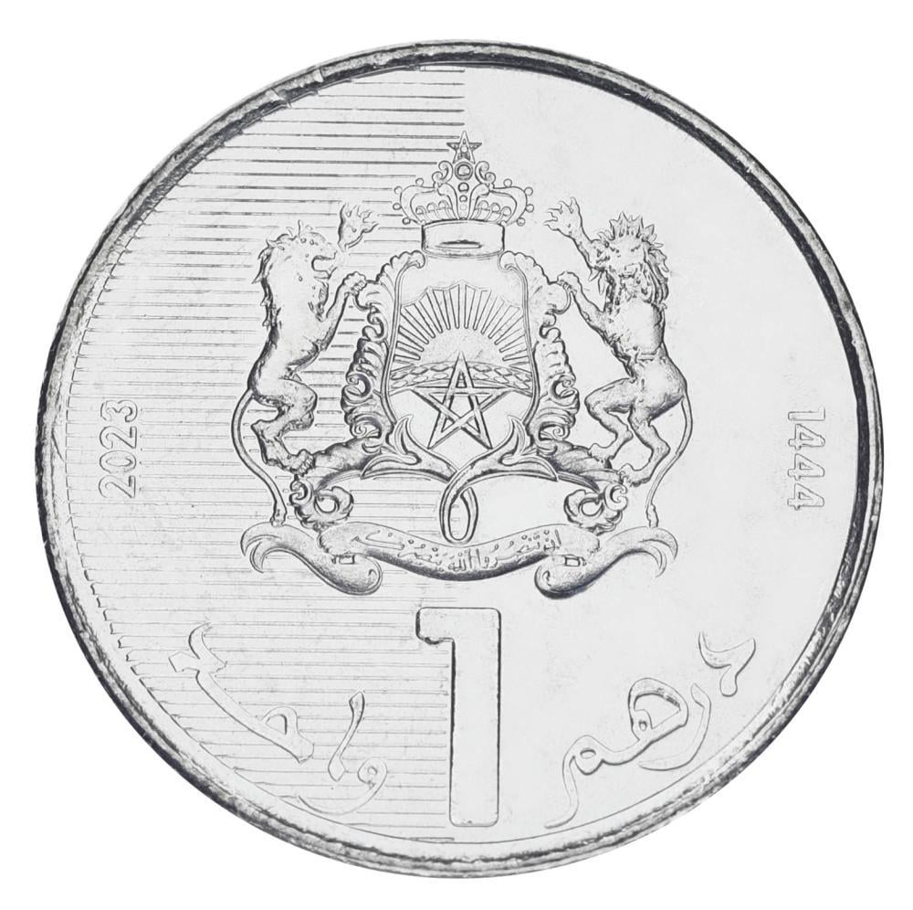 Коллекционная монета Марокко 1 дирхам 2023 UNC (М20425)