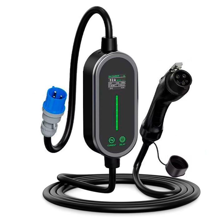 Зарядка для электромобиля Afyeev 7 кВт 32A Type1 Wi-Fi APP Bluetooth Control (AF7-32-1PH-TP1-WF) Зарядка для электромобиля Afyeev 7 кВт 32A Type1 Wi-Fi APP Bluetooth Control (AF7-32-1PH-TP1-WF)