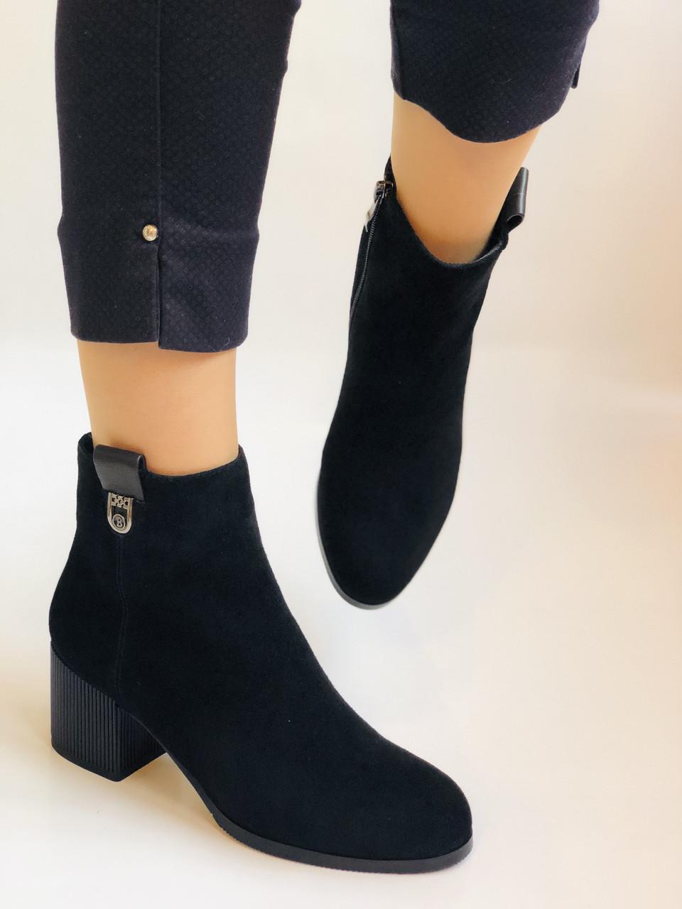 Ботильоны женские осенние Nadi Bella р. 38 24,5 см Черный (2292) - фото 3 Ботильоны женские осенние Nadi Bella р. 38 24,5 см Черный (2292) - фото 3