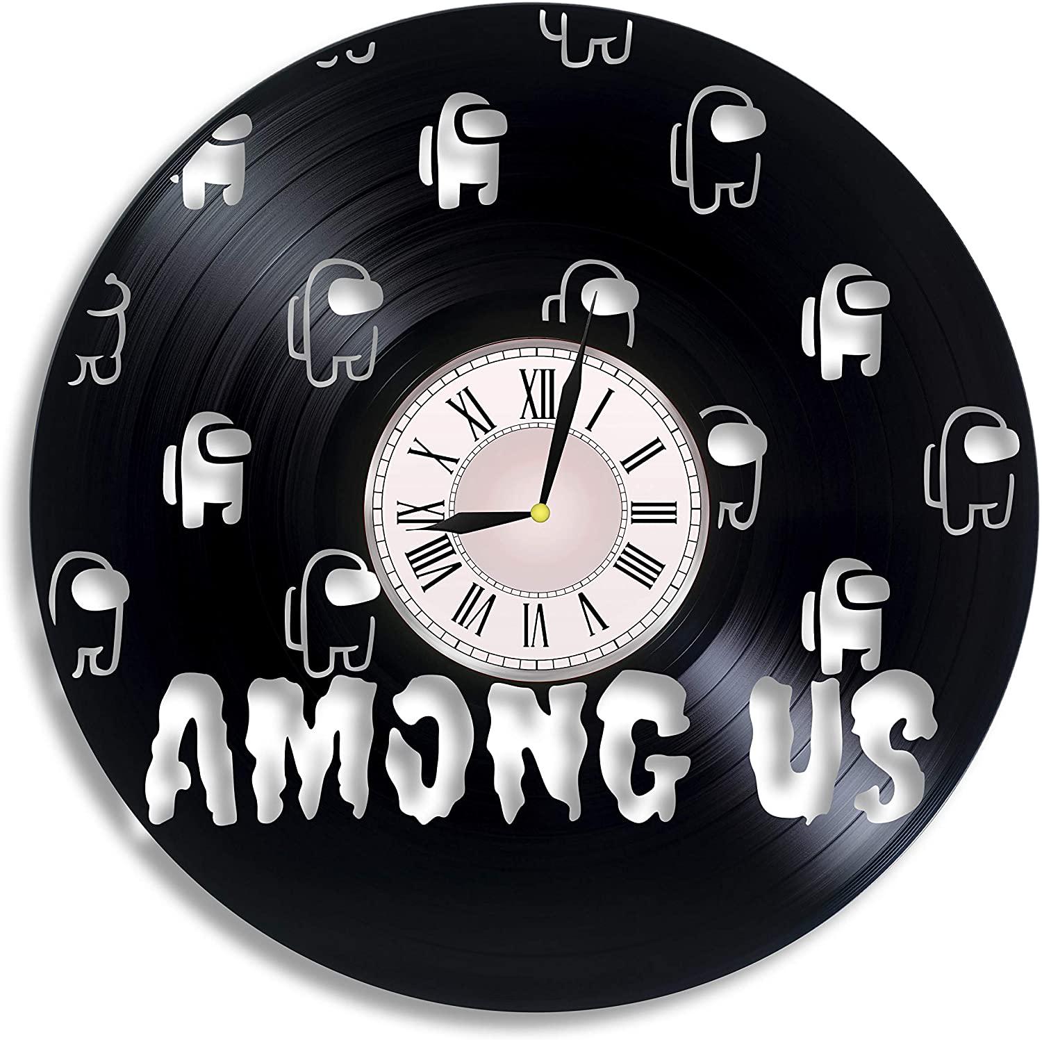 Часы настенные Among Us 2946 из виниловой пластинки