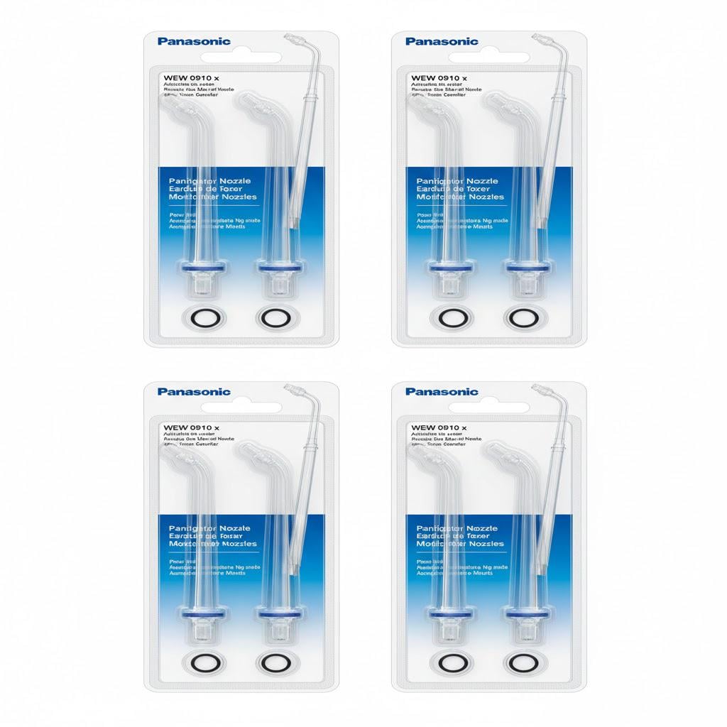 Сменные насадки для ирригатора Panasonic WEW-0982-X503-AS2 4 блистера (31991679)