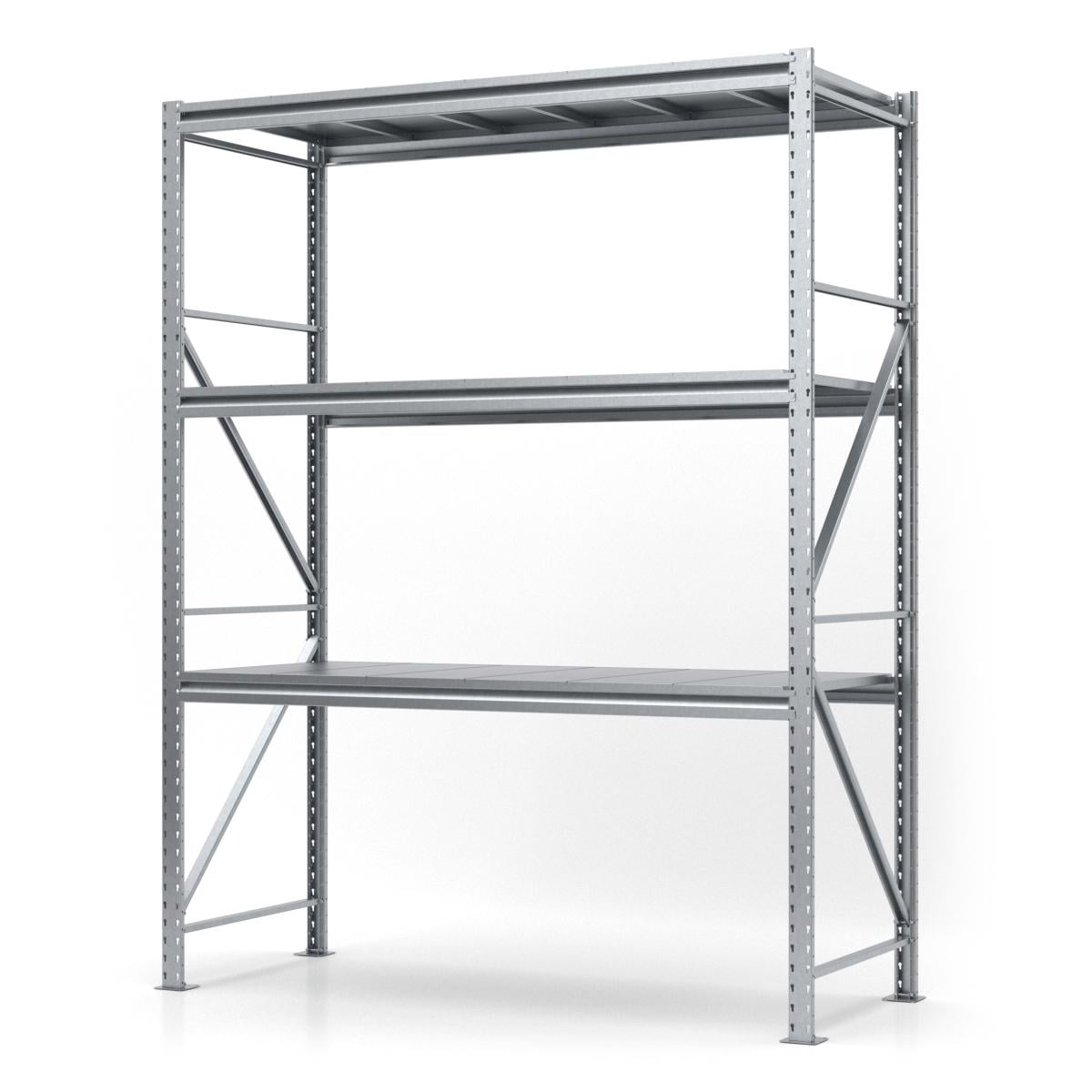 Стелаж PIN Special металевий оцинкований 3 полиці 2000х2270х800 мм