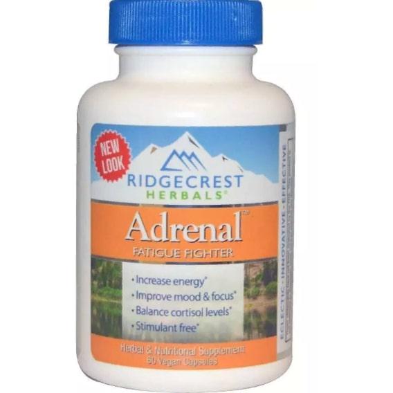 Комплекс для профілактики нервової системи RidgeCrest Herbals Adrenal Fatigue Fighter 60 Veg Caps (RCH310)