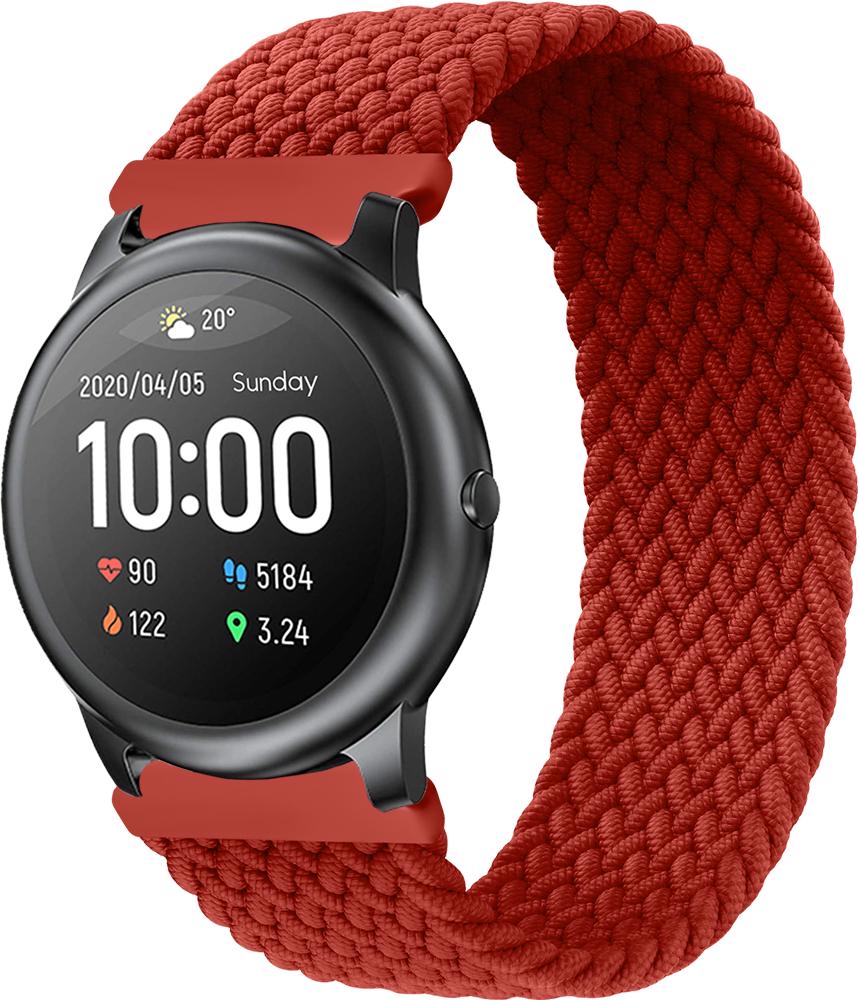 Ремешок Solo Loop для Haylou Smart Watch Solar LS05 (135 мм) Red (26553-2D)