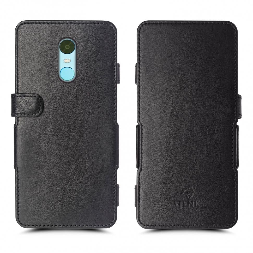 Чехол книжка Stenk Prime для Xiaomi Redmi 5 Plus Черный (59766)