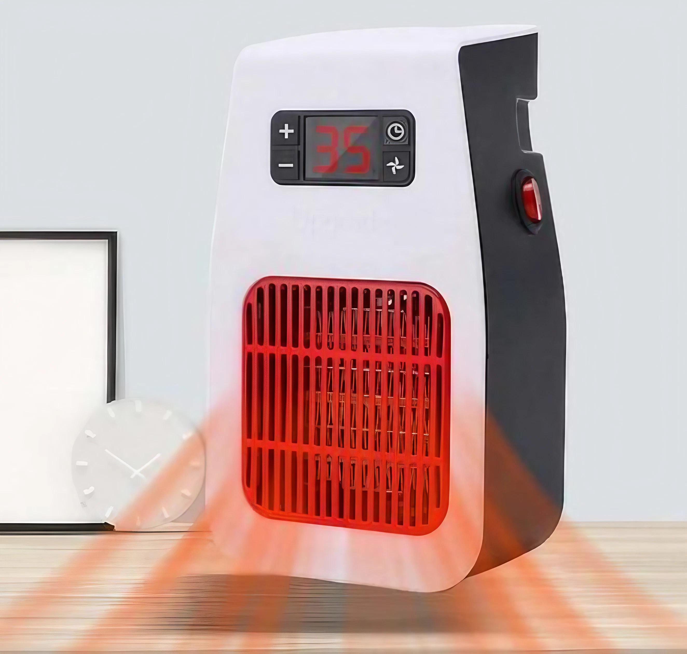 Обогреватель электрический керамический 900W Бело-черный (DT PH-8006) - фото 7 Обогреватель электрический керамический 900W Бело-черный (DT PH-8006) - фото 7