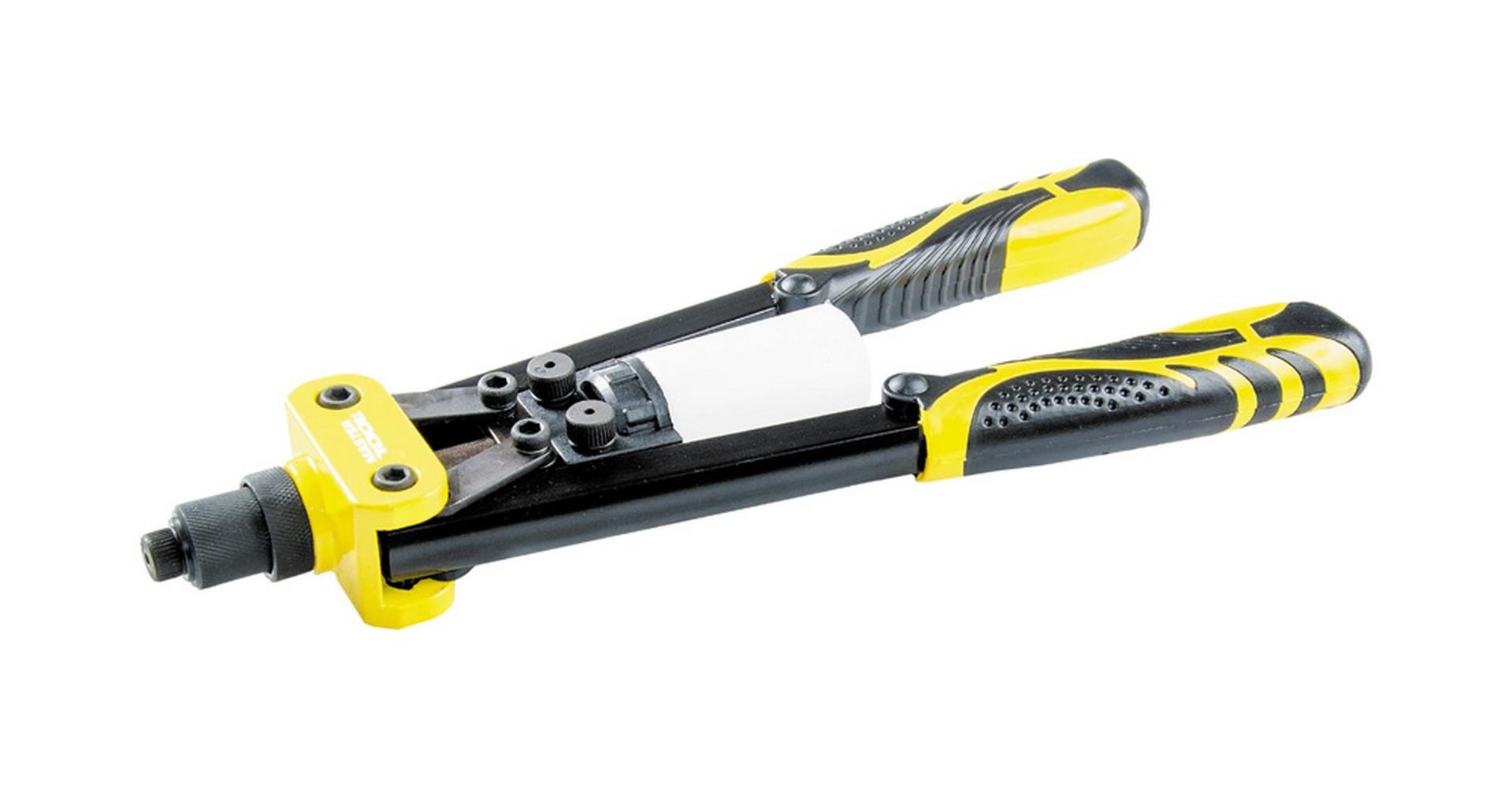 Пістолет для заклепок MasterTool ПРОФІ дворукий 320 мм CrMo Ø 3,2/4/4,8 мм (21-0711)